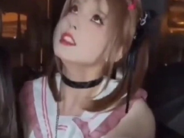 Cute boy got “jugged”—my bro stole my food today, waaah… sob sob~