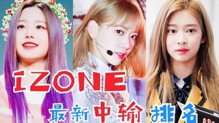 شعبية IZONE شهدت تحسنًا ملحوظًا! آخر تصنيفات العائدات! مياواكي ساكورا هي الفائزة بلا منازع!