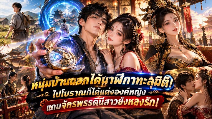 หนุ่มบ้านนอกได้นาฬิกาทะลุมิติ! ไปโบราณก็ได้แต่งองค์หญิง แถมจักรพรรดินีสาวยังหลงร