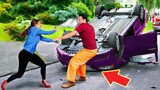 Top Dangerous Idiots Truck Fails Compilation! Fastest Truck Fails Driving 🔞 Idiots On Cars #15  🚷🚯