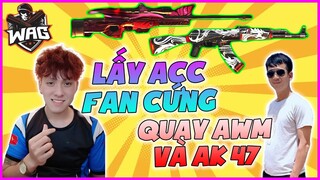 [ Free Fire ] Mượn ACC Của Fan Cứng Vô Tiêu Hết 6000💎 Quay AWM Ngài Đỏ Và AK47 Rồng Lửa - Học Mõm