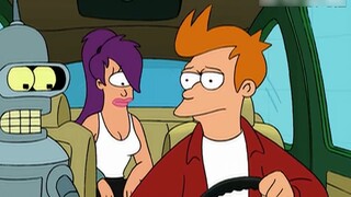 [Bahan Sampah] Bender bertemu dengan "si kembar" secara tidak sengaja tetapi tidak disukai oleh Fry.
