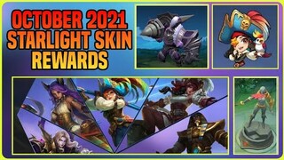 October 2021 Starlight Skin Rewards |  Painted Skin Update | CHOICES Starlight skins | MLBB