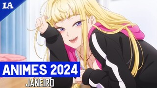 NOVOS ANIMES DE JANEIRO 2024 | Guia de Temporada