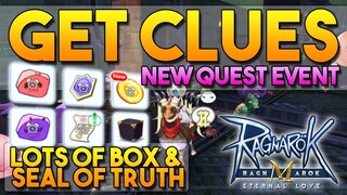 NEW QUEST ADDED FARM SEAL & BOX OF TRUTH & GET THE CLUES - RAGNAROK MOBILE SEA