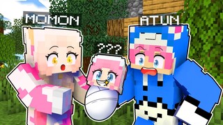 ATUN & MOMON PUNYA BAYI di MINECRAFT! ft @BANGJBLOX