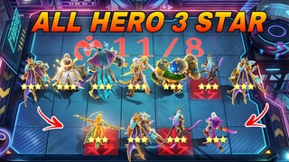 Magic Chess Best Synergy 2024 ‼️ to Make all Heroes 3 Stars ⭐️⭐️⭐️