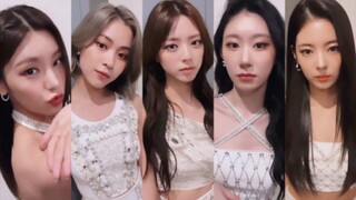 短微卷溜好美！ITZY全员怼脸Boys like you巡演中站挑战