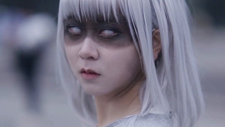 [ ผ่าพิภพไททัน] cos คุณยาย อีมีร์ เฉิงตู นิทรรศการการ์ตูนเวิลด์ไลน์ Ancestor Titan เคาน์เตอร์นักรบตา