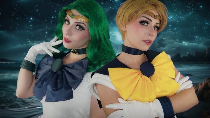 ASMR Sailor Uranus and Sailor Neptune - Your Personal Guardians 🌙✨
