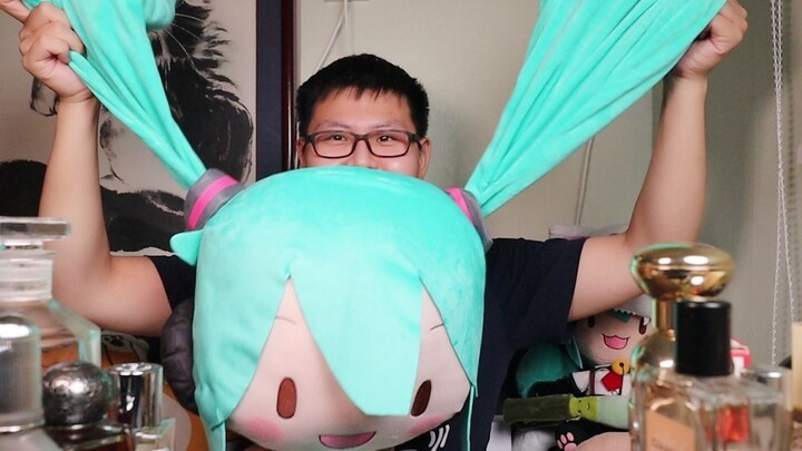 [Hatsune Miku] Unboxing Tawaran Besar Unboxing Fufu Besar 50cm