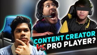 CONTENT CREATOR VS PRO PLAYER? | MLBB