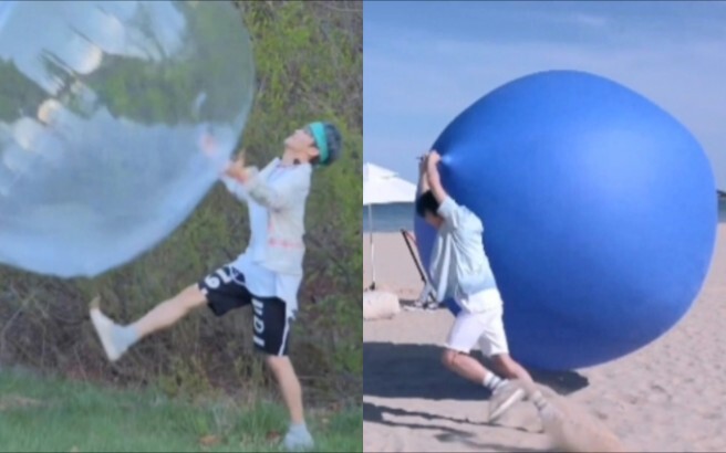 【NCT】Nhóm anh và bóng VS Nhóm em và bóng   🌊 🔵 🏃🏻 & 🌲 ⚪ 🤾‍♂️