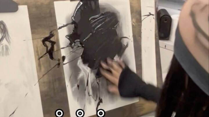 Why did you get angry while drawing?
