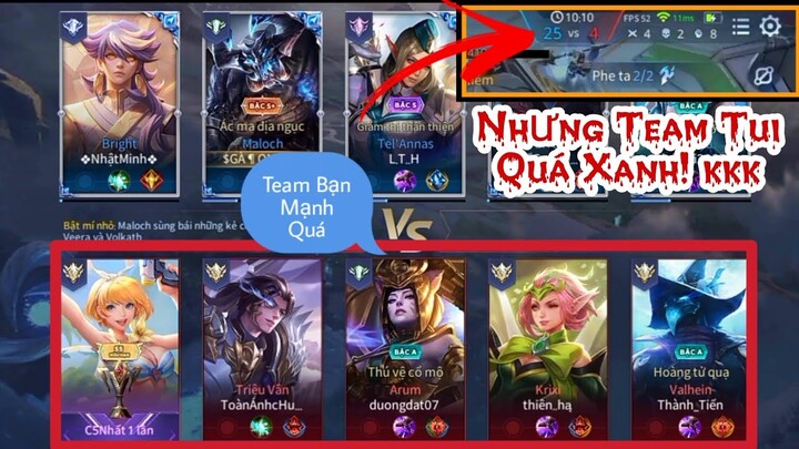 Maloch LQ Mùa Rank 24: Team Bạn Mạnh Thật Nhưng AE Tui Quá Xanh!