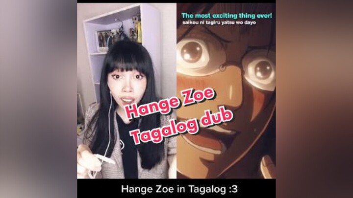 duet with   Trying Hange! Changed lines to offer better context in Tagalog AttackOnTitan seiyuuchallenge tagalogdub weebtok