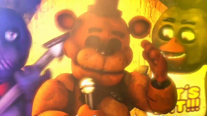 [FNAF 5th Anniversary] (Mixed/SFM) Five Nights at Freddy's Theme Song | Five Nights at Freddy's 1 So