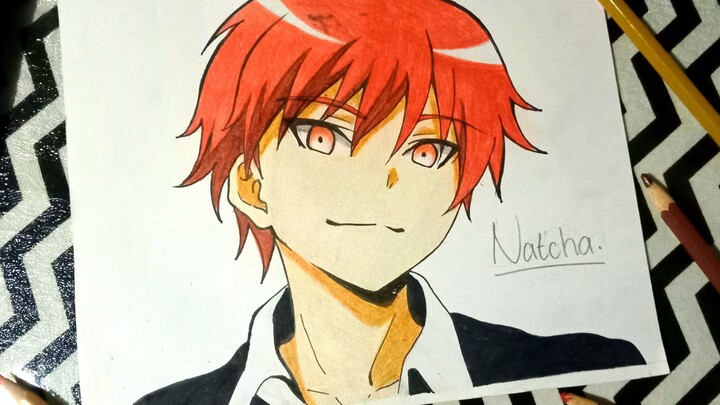 Coloring Karma Akabane - assassination classroom