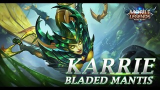 Mobile Legends: Bang Bang! Karrie New Skin |Bladed Mantis|