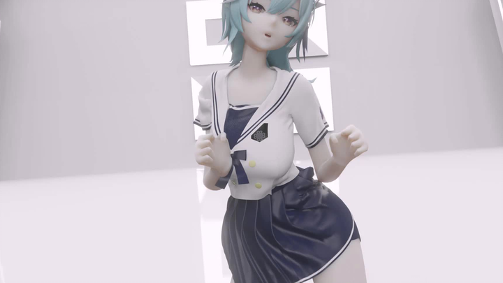 [Genshin Impact ·MMD] Eula: Is this dress too small?