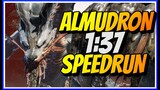 MHRise | Almudron Speedrun - 1:37 ( Elemental Exploit )