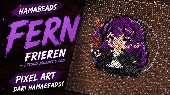 Bikin Karakter Fern Pakai Hama Beads🔥