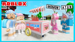 Aku Dan Adiku Terpaksa 24 Jam Jualan Es Krim di Roblox Brookhaven ft @Shasyaalala