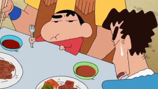 Jika Hiroshi membawa Shin-chan bekerja setiap hari, dia pasti akan dipromosikan menjadi manajer depa