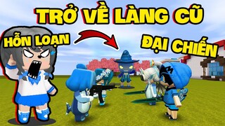 MẶP DORAM TRỞ VỀ LÀNG CŨ PHÁT HIỆN ĐẠI CHIẾN NGƯỜI DÂN XANH TRONG MINI WORLD