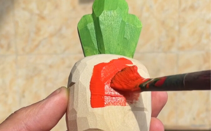 How Many Steps Does It Take to Carve a Carrot in Wood?