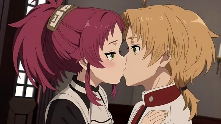 Hot kissing rudeus 18+