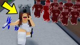 USING THE NEW 100 NPC MODE in Roblox Murder Mystery 2!