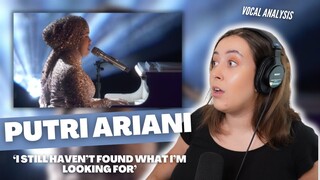 PUTRI ARIANI "I Still Haven't Found What I'm Looking For" by U2 | Vocal Coach Reaction (& Analysis)