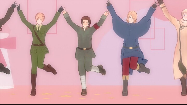 【APH/MMD】Lian Wu's Shikanoko Noko is eyeing!ShikanokoNokonokoKoshitantan!しかのこのこのここしたんたん!