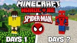 TÓM TẮT 100 NGÀY LÀM SPIDER MAN SIÊU ANH HÙNG HERO TRONG MINECRAFT SINH TỒN SIÊU KHÓ