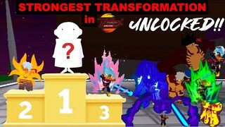 *Most Powerful* transformation in Anime Fighting Simulator| Roblox cool game