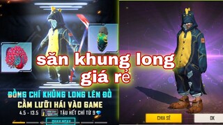 Free Fire| Review Vòng Quay Khủng Long Săn Lưỡi Hái Sao Sáng