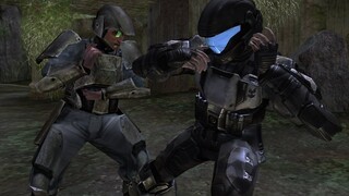 Melee Only! Halo 1 Marines VS. Halo 3 ODSTs