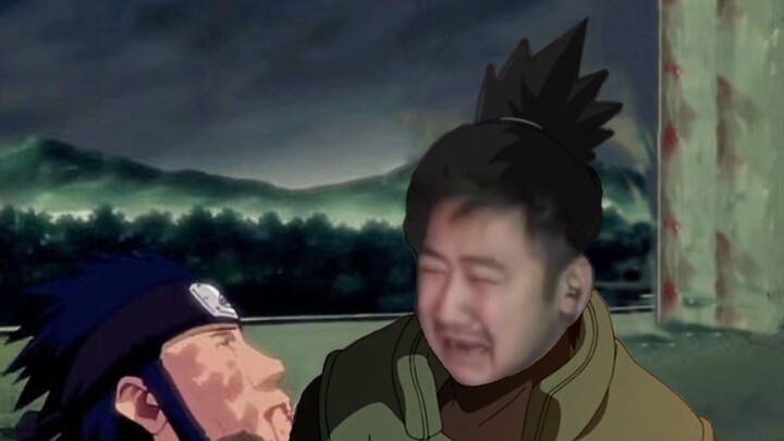 Shikamaru in great pain after Asma's sacrifice