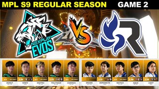 NEXPLAY EVOS VS RSG PH GAME 2 | MPL S9 | D2 | W1