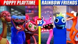 Poppy Playtime vs Rainbow Friends Battles | SPORE