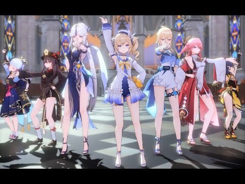 【Genshin Impact MMD／4K／60FPS】Roly-Poly