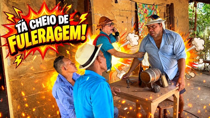 Mução e Chico Besta-Fera na Bodega Uma Confusão danada