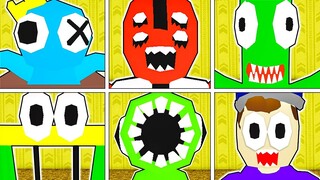 ROBLOX *NEW* ESCAPE BACKROOMS MORPHS! (ALL NEW MORPHS UNLOCKED!)