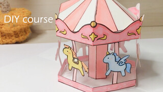 DIY: 3D Carousel Diorama