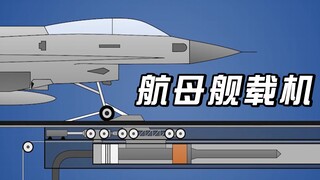 航母上的飞机是如何起飞和降落的？用动画详解舰载机原理