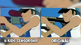 ONE PIECE CENSORSHIP COMPARE WITH ORIGINAL 🍓 4kids compare with original