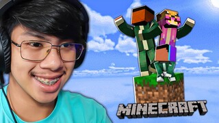 Minecraft But, One Block With Unickus & YzzieBoi...