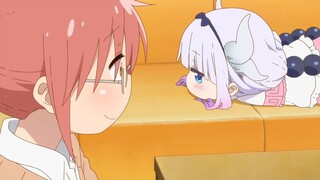 Kanna Pretending To Be Sleepy | Miss Kobayashi's Dragon Maid Mini Dragon Moments