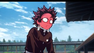 Tanjiro embarrasing moment || Demon Slayer episode 23